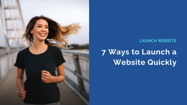 Launch a Website Quickly