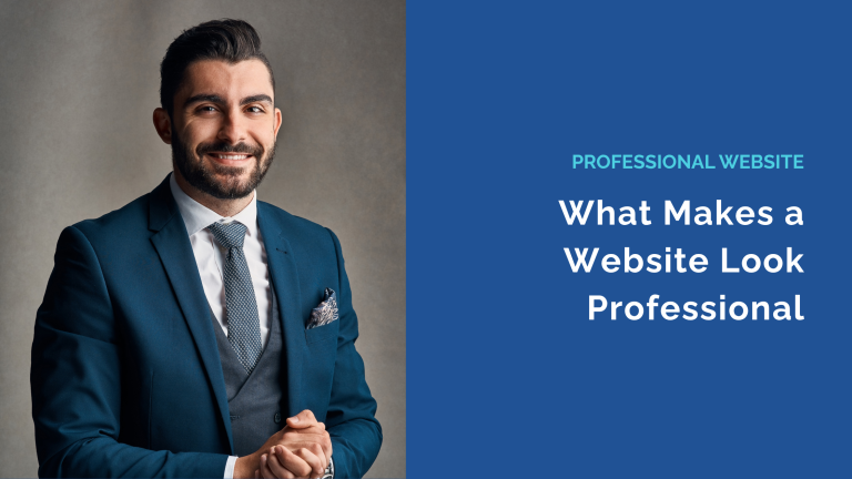 What Makes a Website Look Professional