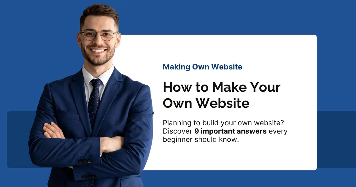 How to Make My Own Website